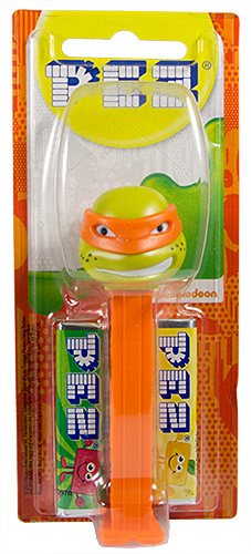 PEZ - Card MOC -Teenage Mutant Ninja Turtles - Series C - Michelangelo