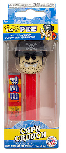 PEZ - Card MOC -Ad Icons - Jean LaFoote - Skull with black eyes - A