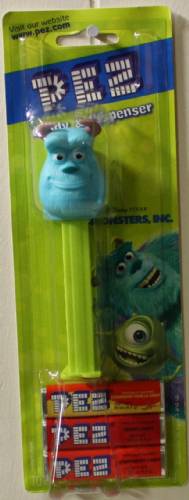 PEZ - Disney Movies - Best of Pixar - Monsters Inc. - Sulley - A