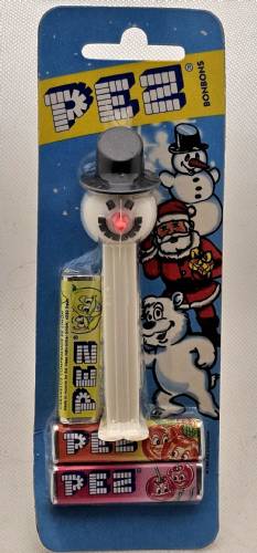 PEZ - Christmas - Snowman - White Head - C