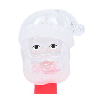 PEZ - Crystal Collection - Santa Claus - Clear Crystal Head - D