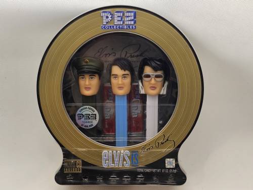PEZ - Famous People - Elvis - Elvis Collector Tin