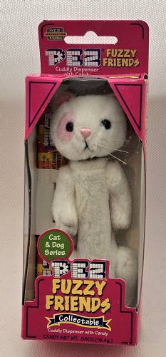 PEZ - Fuzzy Friends Dogs & Cats - Snowball the Cat