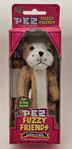 PEZ - Fuzzy Friends Dogs & Cats - Brutus the Bulldog