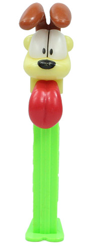 PEZ - Garfield - Serie B - Odie - tongue with dimple