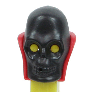 PEZ - Halloween - Misfits - Skull - Black Head - B