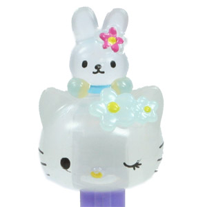 PEZ - Crystal Collection - Hello Kitty with Cathy - Cloudy Crystal Head