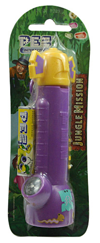 PEZ - PEZ Miscellaneous - Jungle Mission - Yellow and Purple, without Markings