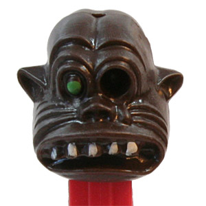 PEZ - PEZ Miscellaneous - One-Eyed Monster - Black Head, Green Eye
