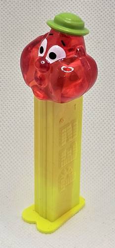 PEZ - Crystal Collection - Bubbleman - Red Crystal Head