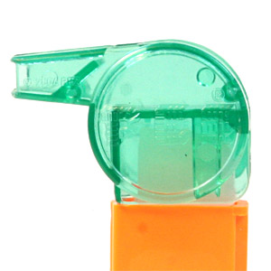 PEZ - Crystal Collection - Coach Whistle - Green Crystal - B