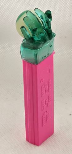 PEZ - Crystal Collection - Psychedelic Eye - Green Crystal Hand - B
