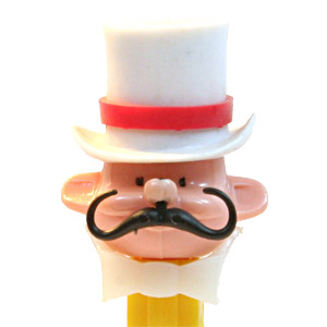 PEZ - PEZ Pals - Ringmaster - White Hat