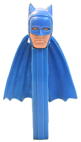 PEZ - Super Heroes - DC - Batman - Blue Hood with Cape - A
