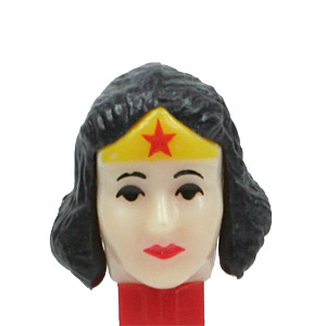 PEZ - Super Heroes - DC - Wonder Woman - Flush Star - A