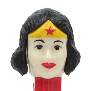 PEZ - Super Heroes 1990ies - DC - Wonder Woman - Raised Star - A