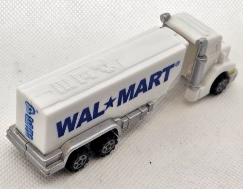 PEZ - Advertising Walmart - Tanker - White cab, white trailer