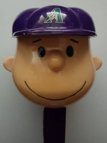 PEZ - Peanuts - MLB Charlie Brown - Arizona Diamondbacks