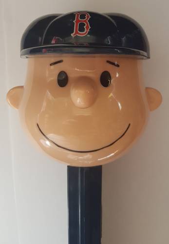 PEZ - Giant PEZ - Peanuts - MLB Charlie Brown - Boston Red Sox