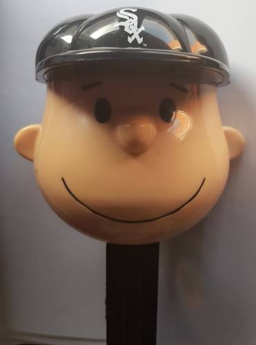 PEZ - Giant PEZ - Peanuts - MLB Charlie Brown - Chicago White Sox