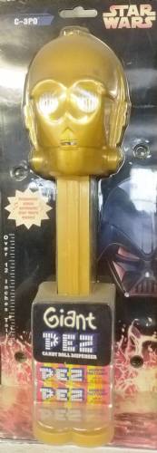 PEZ - Giant PEZ - Star Wars - C-3PO - Gold Head