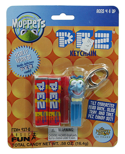 PEZ - Keychain - Muppets - Gonzo