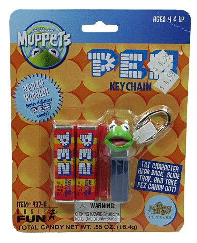 PEZ - Keychain - Muppets - Kermit