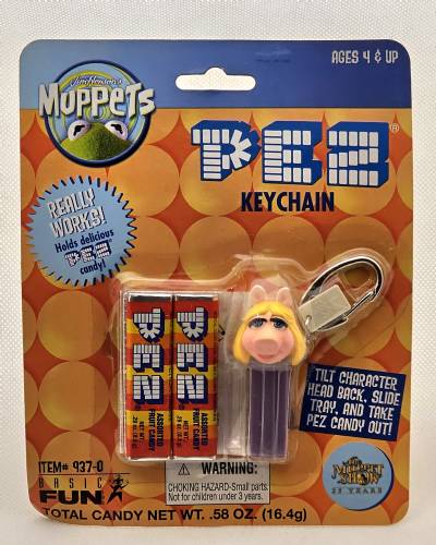 PEZ - Keychain - Muppets - Miss Piggy