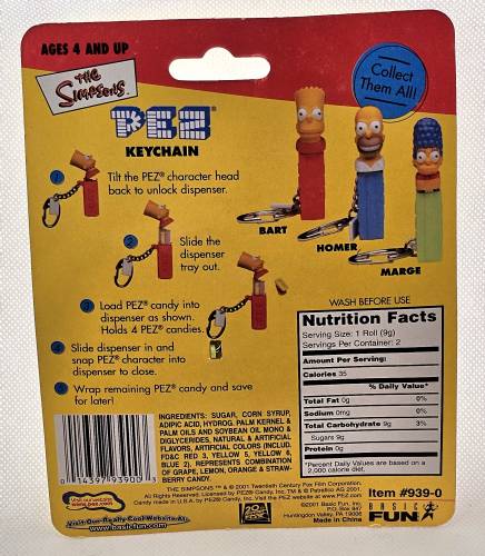 PEZ - Keychain - The Simpsons - Marge Simpson