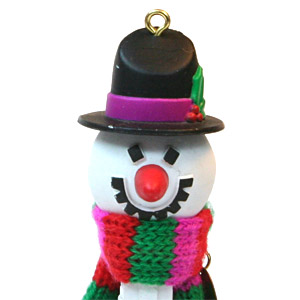 PEZ - Ornaments - Carlton Cards - Snowman