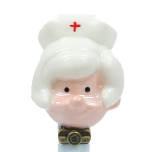 PEZ - Porcelain Hinged Boxes - Nurse