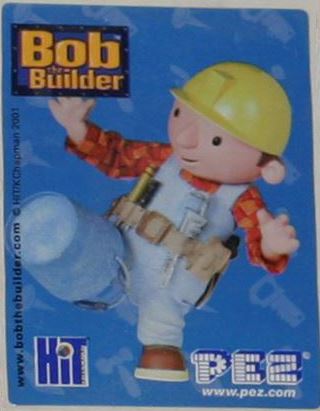 PEZ - Stickers - Bob the Builder - Bob the Builder