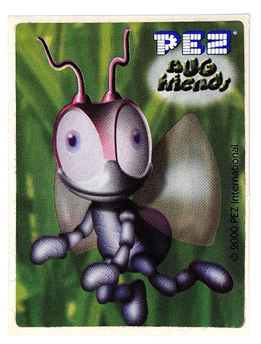PEZ - Stickers - Bug Friends - Ant (whole)