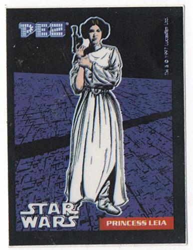 PEZ - Stickers - Star Wars - Princess Leia