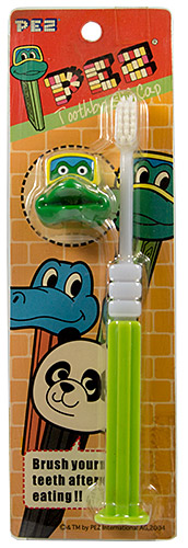 PEZ - Toothbrushes - Japanese - Frog