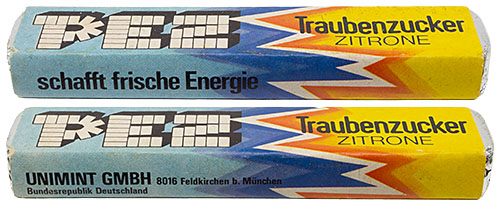 PEZ - Elongated Packs - Traubenzucker - Traubenzucker - E 05