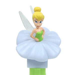 PEZ - Disney Classic - Fairies - Tinkerbelle - blue flower