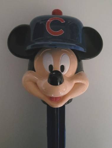 PEZ - Giant PEZ - Disney - MLB Mickey Mouse - Chicago Cubs
