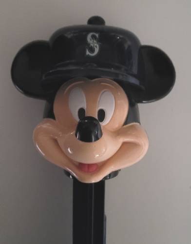 PEZ - Giant PEZ - Disney - MLB Mickey Mouse - Seattle Mariners