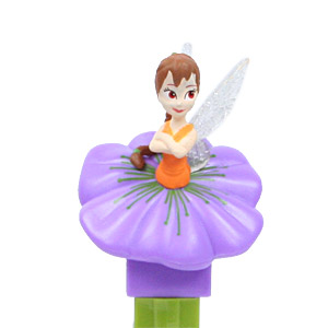 PEZ - Disney Classic - Fairies - Fawn - purple flower, lines
