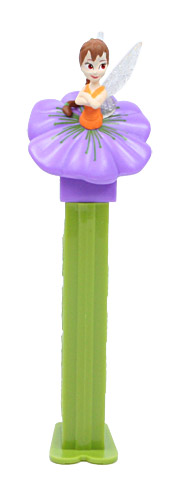 PEZ - Disney Classic - Fairies - Fawn - purple flower, lines