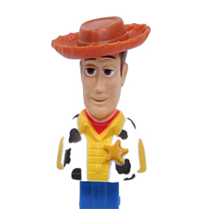 PEZ - Toy Story - Toy Story 2 - Woody - spot under sheriff star - A
