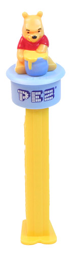 PEZ - Winnie the Pooh - Click'n'Play - Winnie the Pooh - with honeypot - D