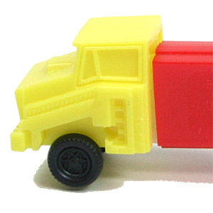 PEZ - Trucks - Series D - Cab #R2 - Yellow Cab - B