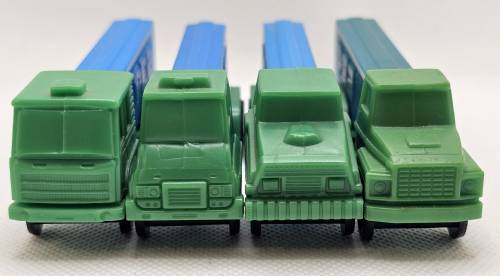 PEZ - Trucks - Series D - Cab #R2 - Green Cab - B