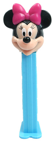 PEZ - Disney Classic - Minnie Mouse - Rounded Back of Head, no tongue - A