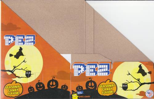 PEZ - Counter Box - 12 Count Poly Bag US - Halloween - Orange
