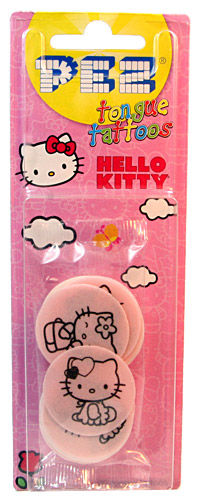 MoMoPEZ - Food - Tongue Tattoos - Hello Kitty - PEZ
