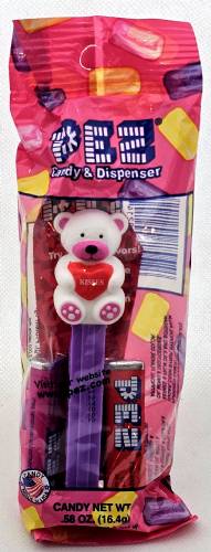 © Bryan Whalen PEZ - Valentines - Valentine Bear - Kisses