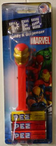 PEZ - Super Heroes - Super Heroes 2012 - Marvel - Iron Man - B